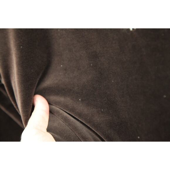 Vintage Y2K Brown Velour FUBU Jumpsuit One piece Plus Size 3X Bodycon Hip Hop - Picture 10 of 14